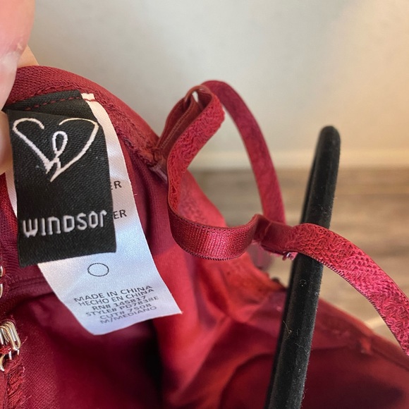 Sequin Maroon Dress - Picture 5 of 6